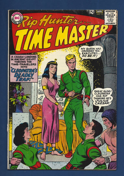 Rip Hunter Time Master #19  VG-