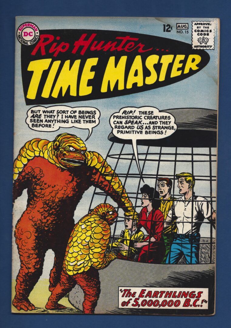 Rip Hunter Time Master #15  GD+
