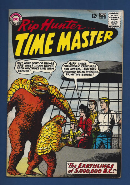 Rip Hunter Time Master #15  GD+