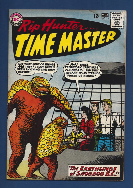 Rip Hunter Time Master #15  GD+