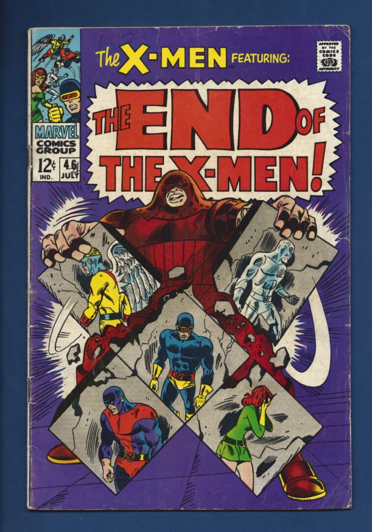 X-Men #46  GD/VG  Origin of Iceman
