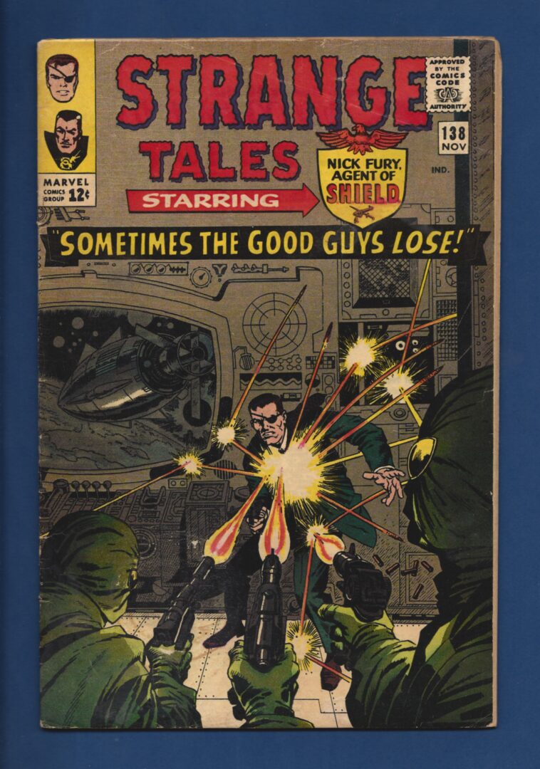 Strange Tales #138  GD/VG  1st appearance of Eternity