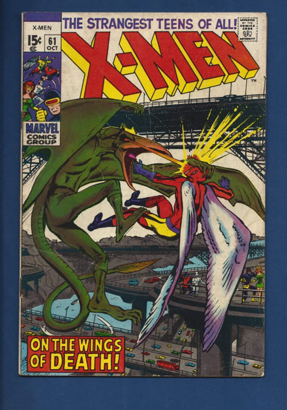 Uncanny X-Men #61  VG-