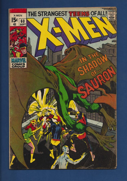 Uncanny X-Men #60  VG-  1st appearance of Sauron