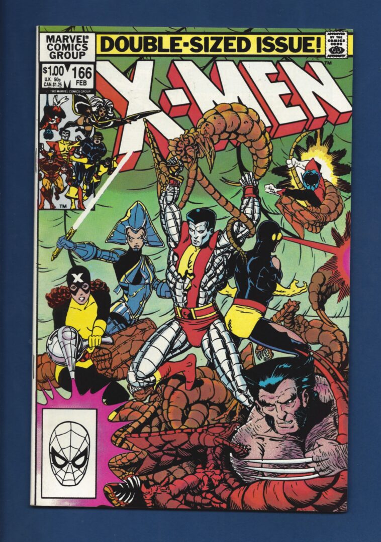 Uncanny X-Men #166  VF  1st appearance of Lockheed
