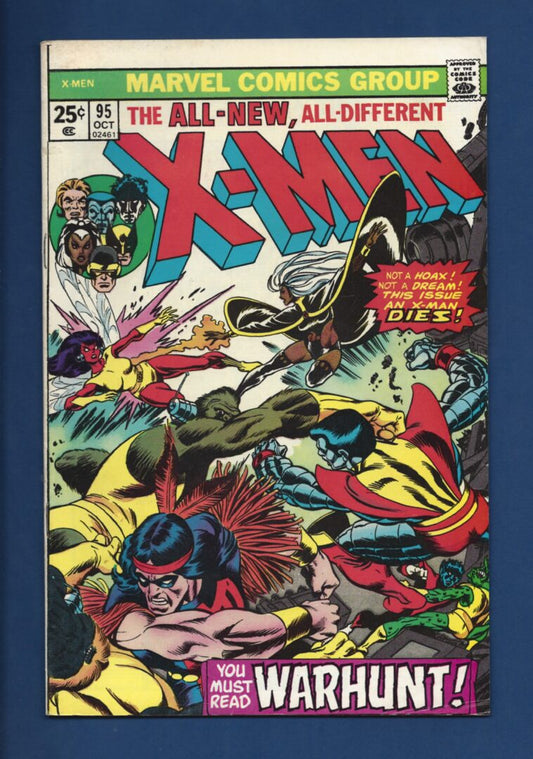 Uncanny X-Men #95  VG/FN  "Death" of Thunderbird