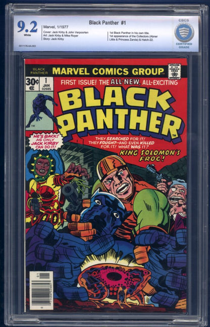 Black Panther #1  CBCS 9.2