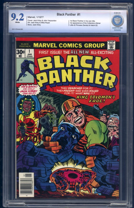Black Panther #1  CBCS 9.2
