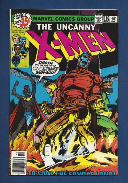 Uncanny X-Men #116  FN
