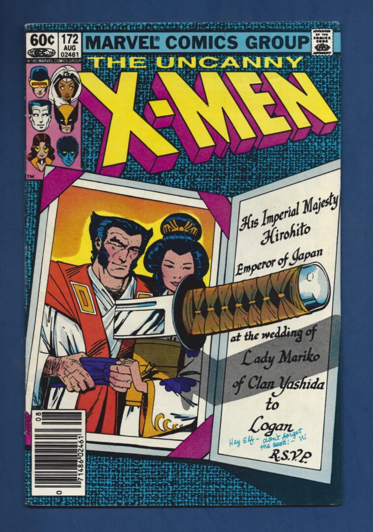 Uncanny X-Men #172  VG+