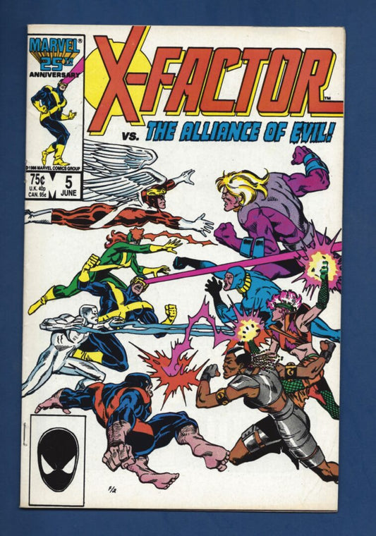 X-Factor #5  FN  1st brief appearance of Apocalypse