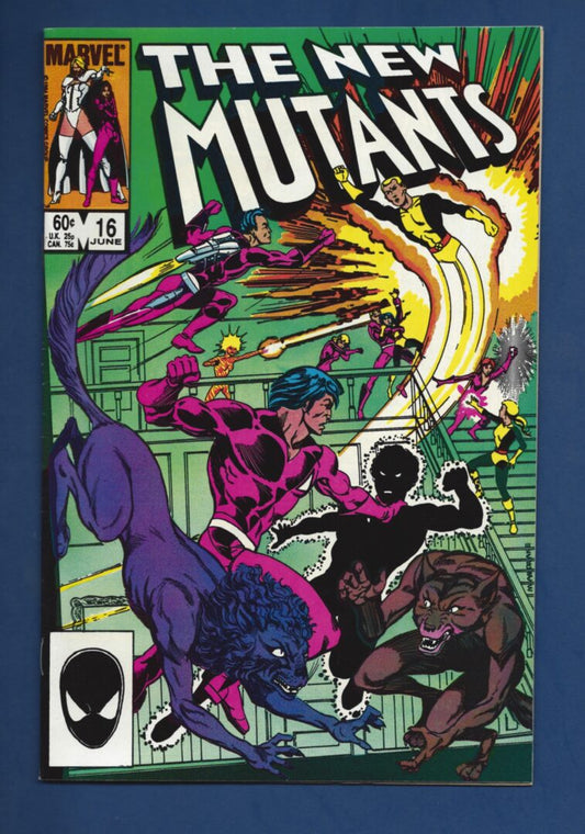New Mutants #16  FN/VF   1s appearance of James Proudstar (Warpath)