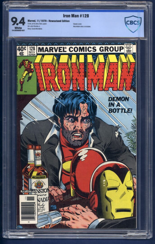 Iron Man #128  CBCS 9.4