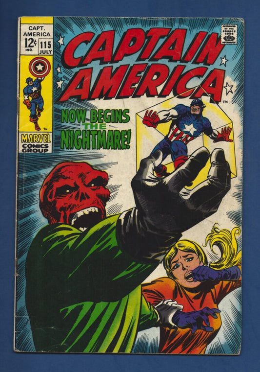 Captain America #115  VG-