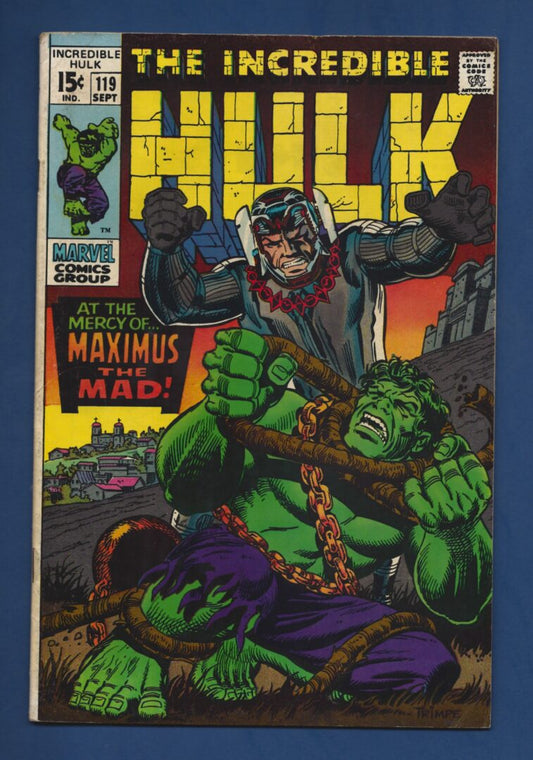 Incredible Hulk #119  VG