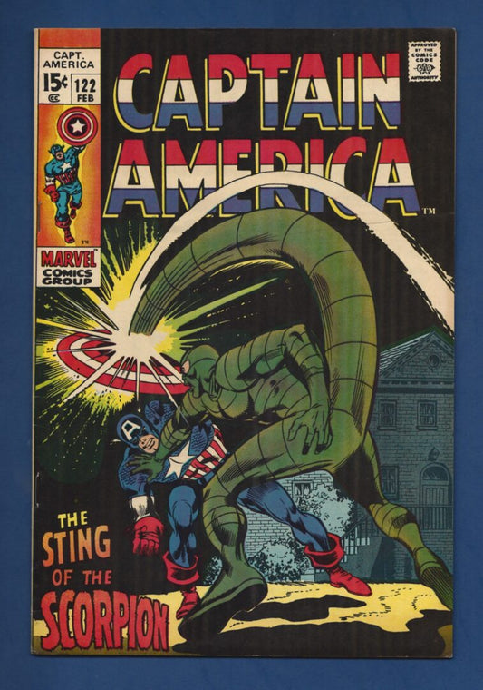 Captain America #122  FN+