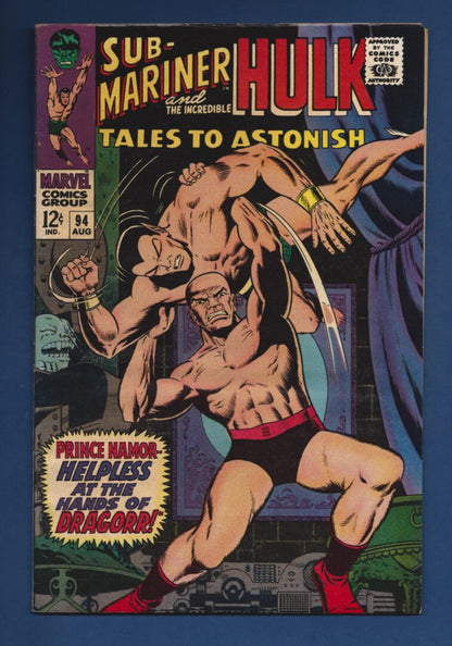 Tales to Astonish #94  VG+