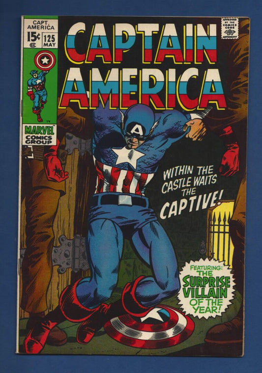 Captain America #125  VF-