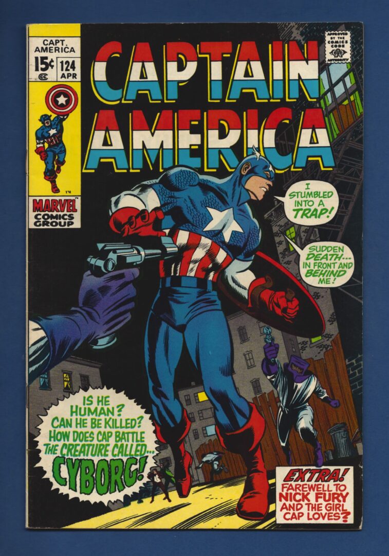 Captain America #124  VF-