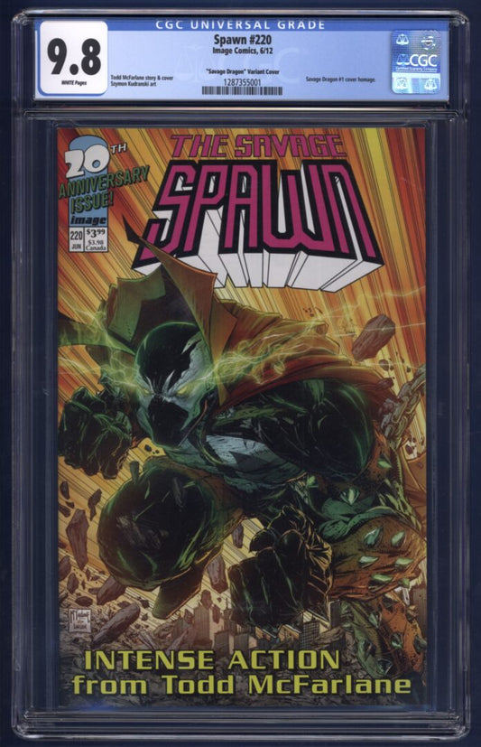Spawn #220  CGC 9.8