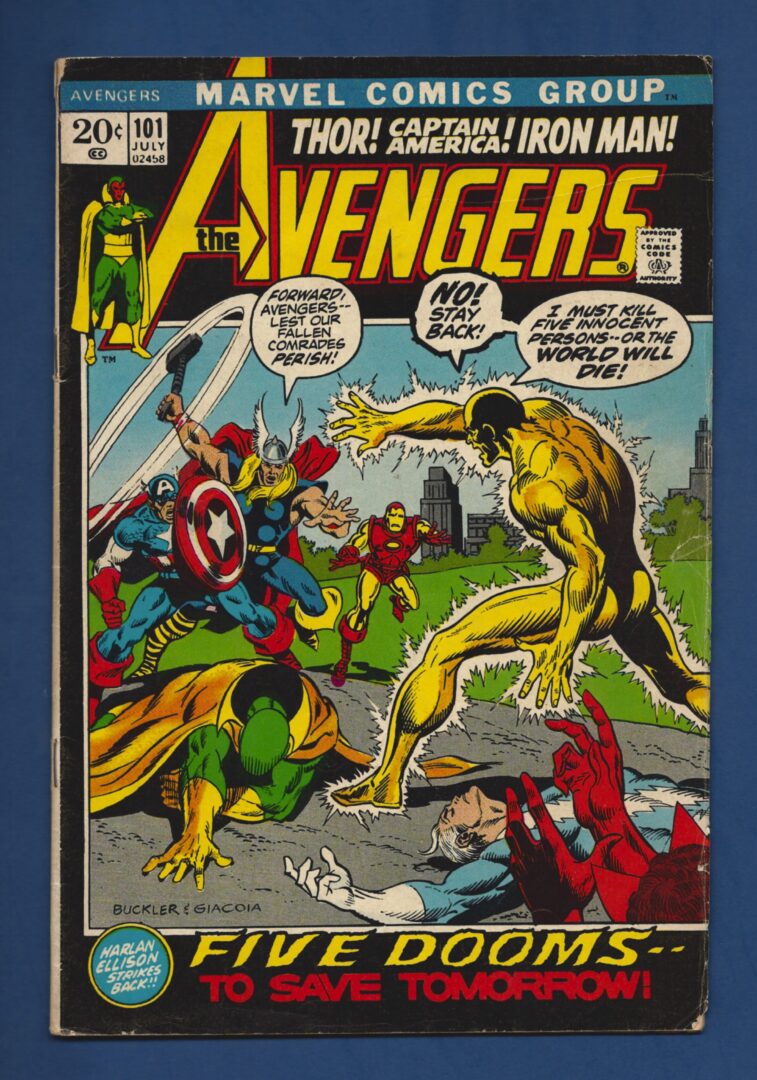 Avengers #101  VG-