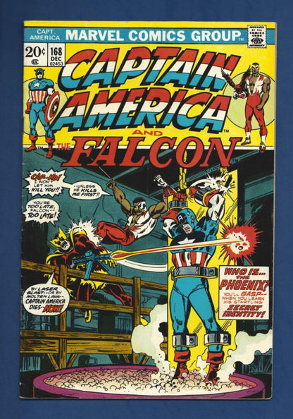 Captain America #168  VG  1st appearance of Helmut Zemo