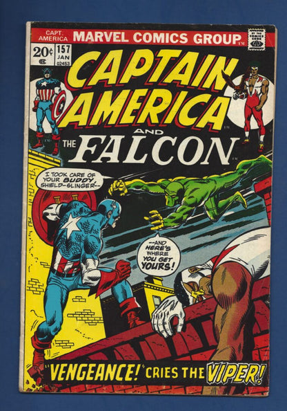Captain America #157  GD/VG