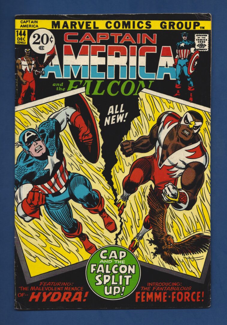 Captain America #144  VG-
