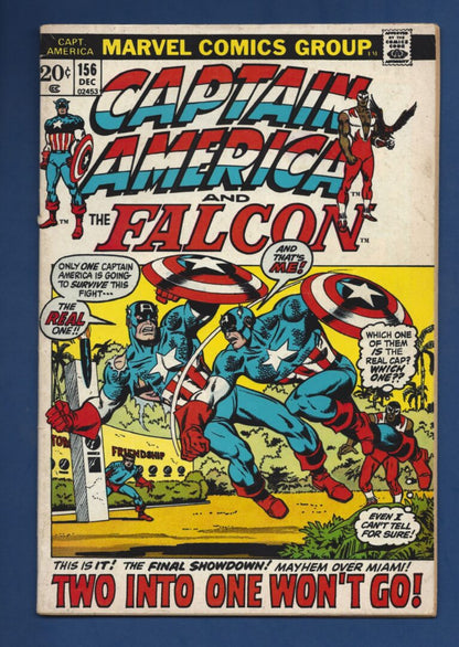 Captain America #156  VG-