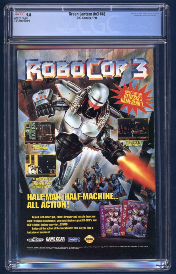 Green Lantern #48  CGC 9.8  1st appearance of Kyle Rayner