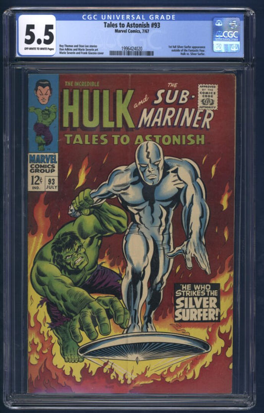 Tales to Astonish #93  CGC 5.5
