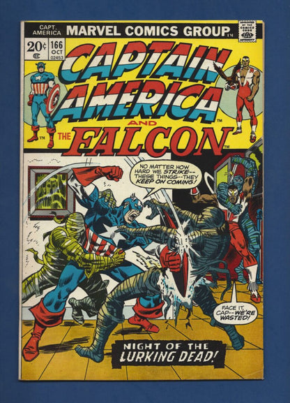 Captain America #166  FN-