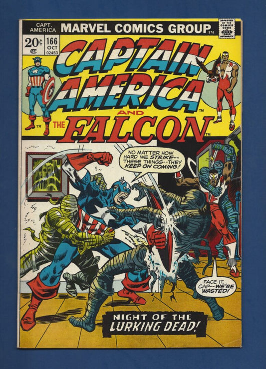 Captain America #166  FN-