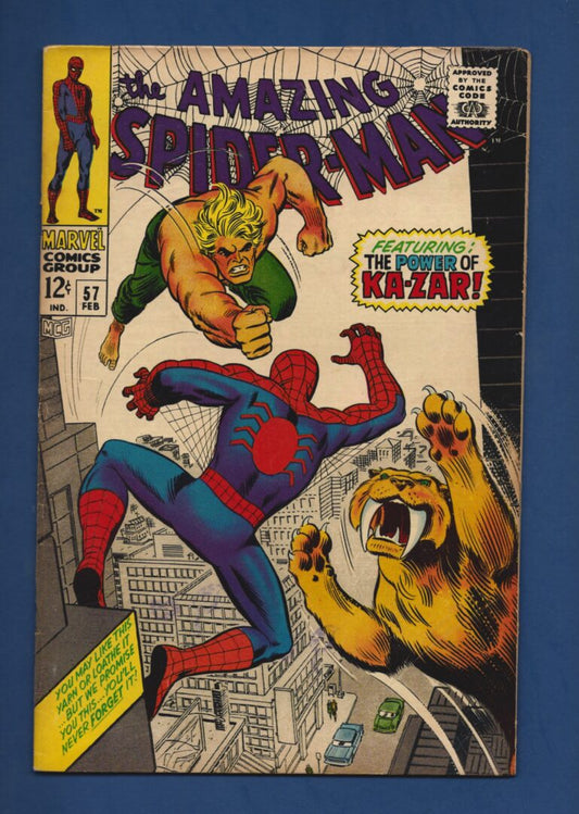 Amazing Spider-Man #57  VG-