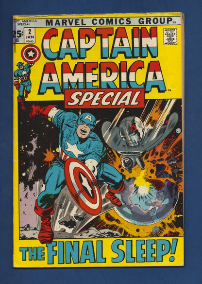 Captain America Annual #2  VG-