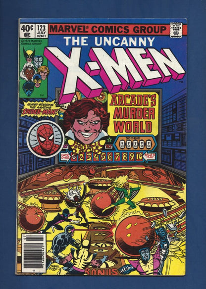 Uncanny X-Men #123  VG-