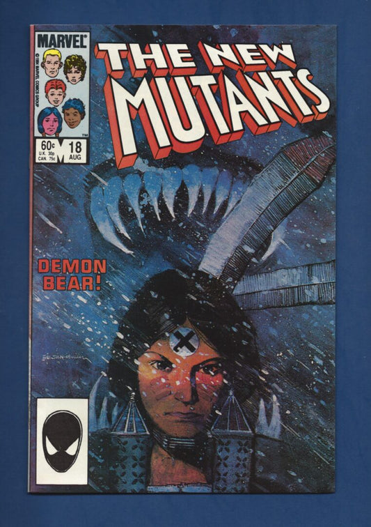 New Mutants #18  VF+  1st appearance of Warlock