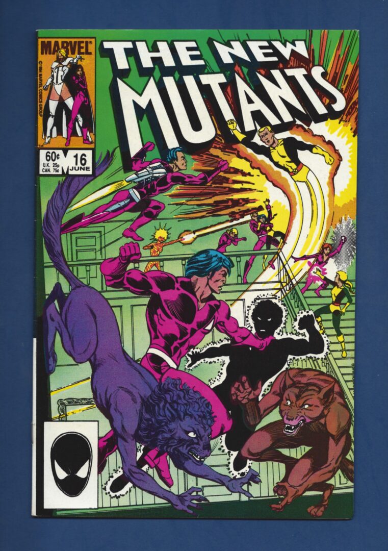 New Mutants #16  FN+  1st appearance of Warpath
