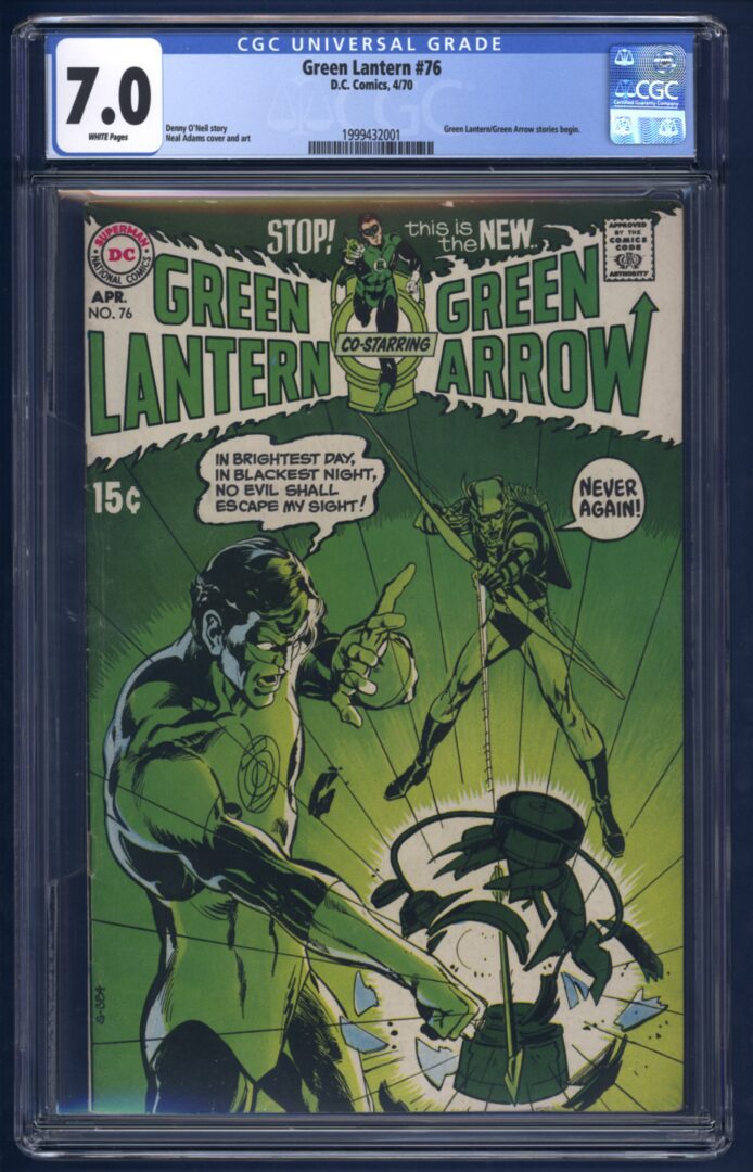 Green Lantern #76  CGC 7.0