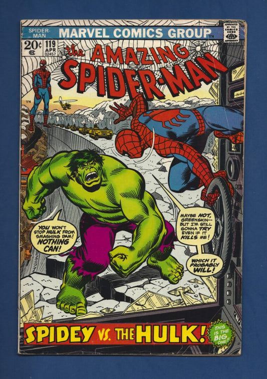 Amazing Spider-Man #119  VG-