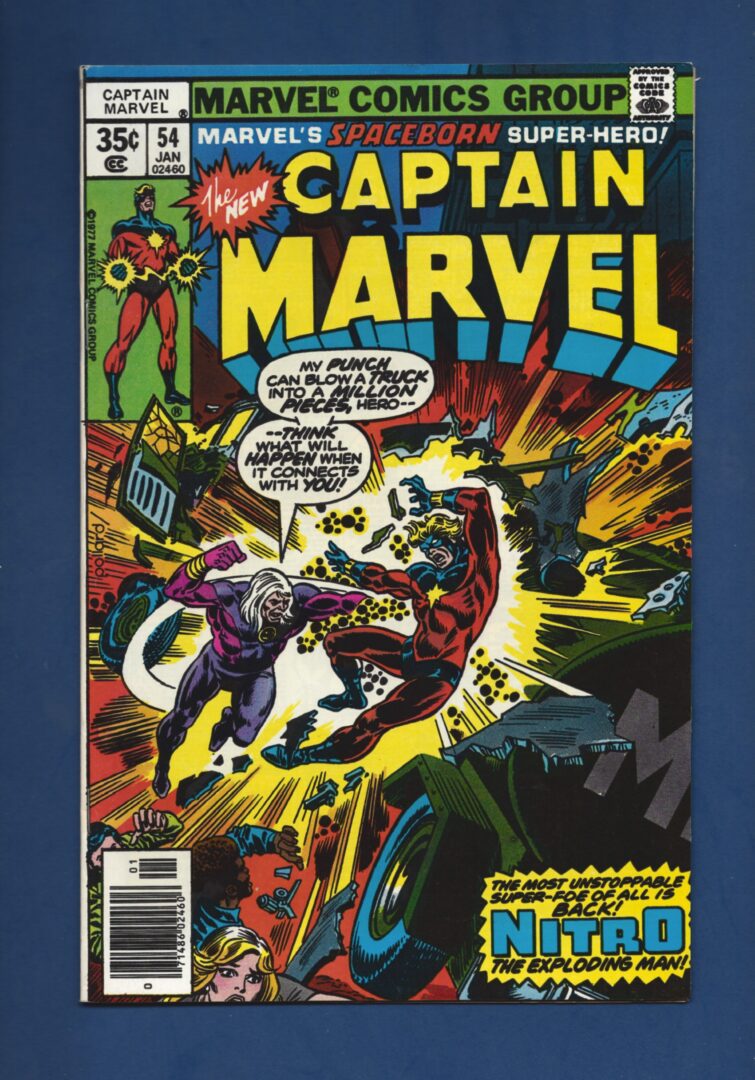 Captain Marvel #54  FN/VF