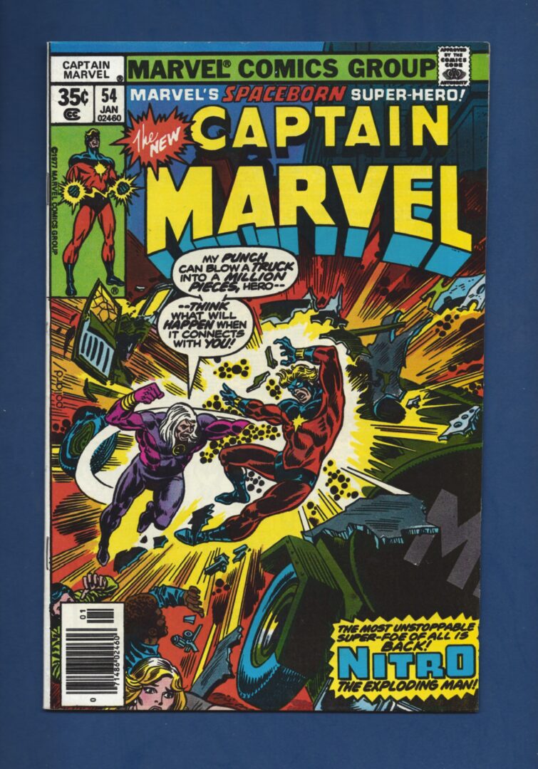 Captain Marvel #54  VF-