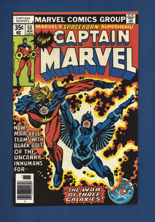 Captain Marvel #53  VF+