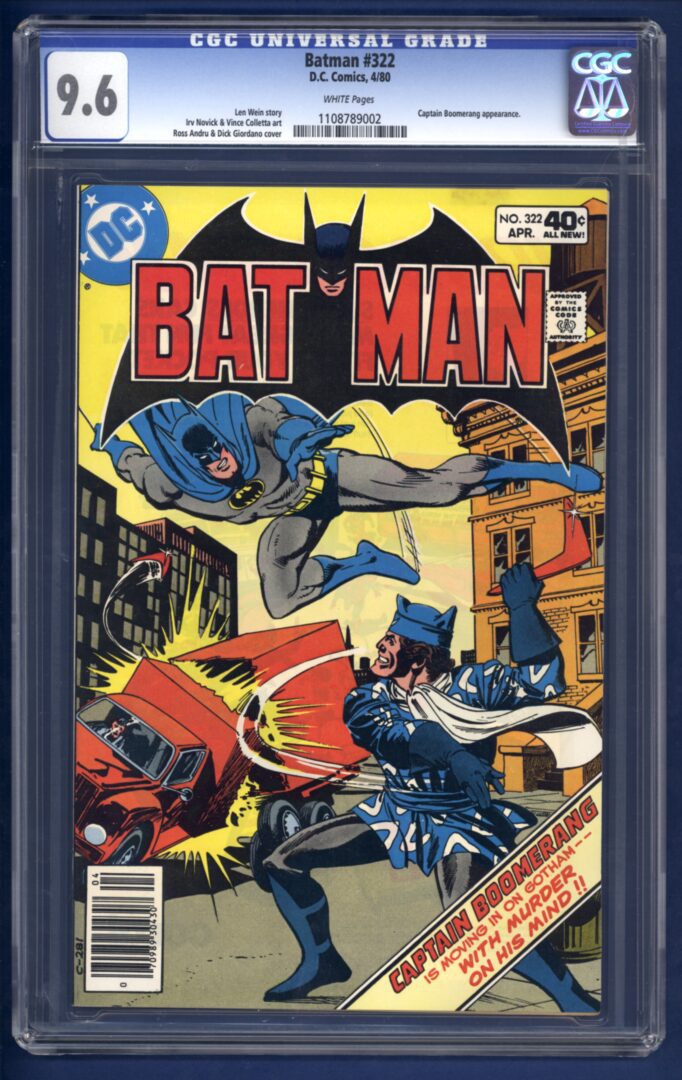Batman #322  CGC 9.6