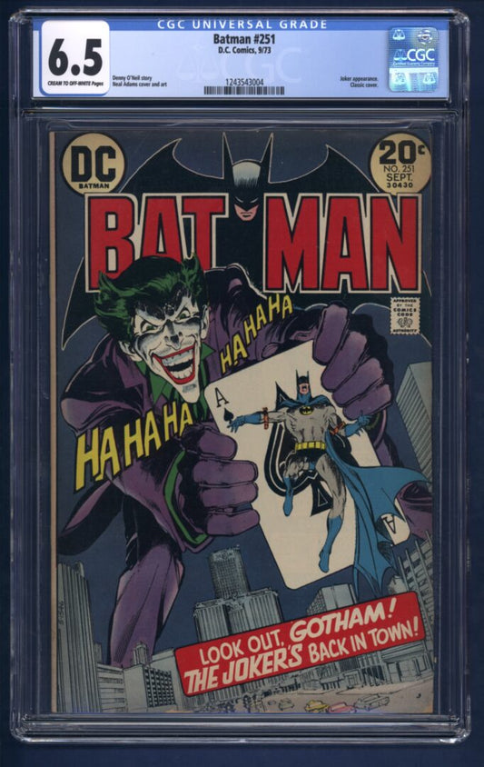 Batman #251  CGC 6.5