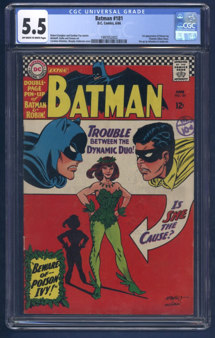 Batman #181  CGC 5.5  1st appearance of Poison Ivy