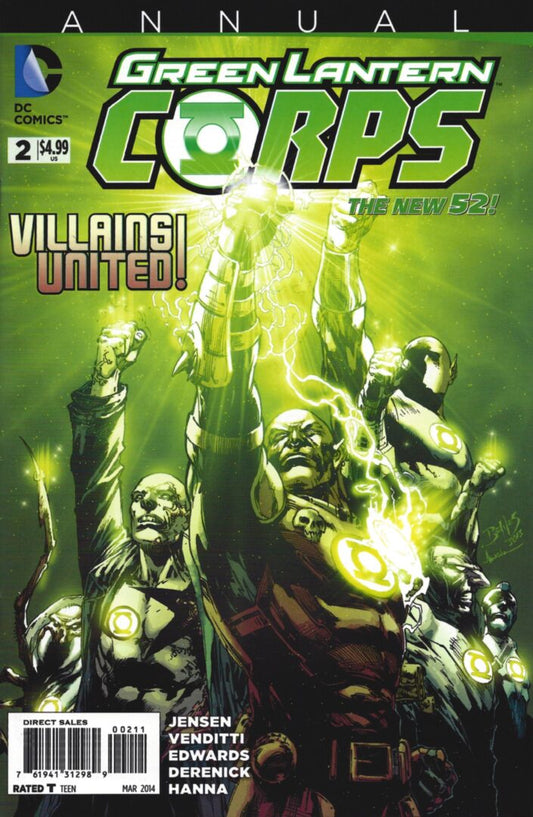 Green Lantern Corps Annual #2  NM