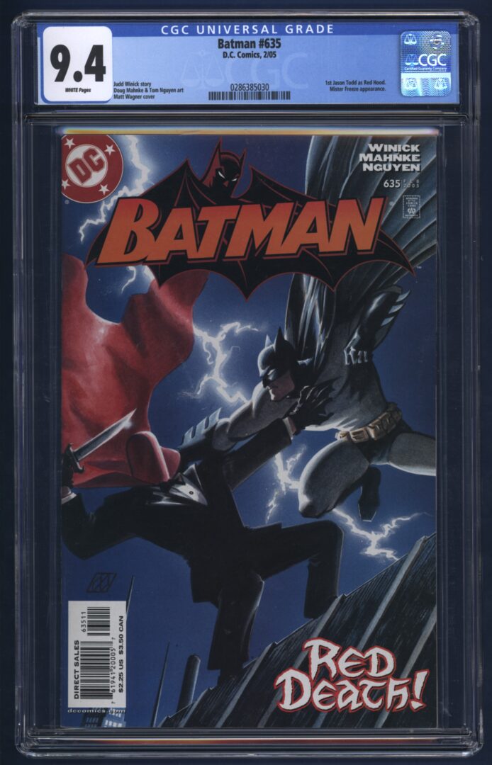 Batman #635  CGC 9.4  1st Jason Todd as Red Hood