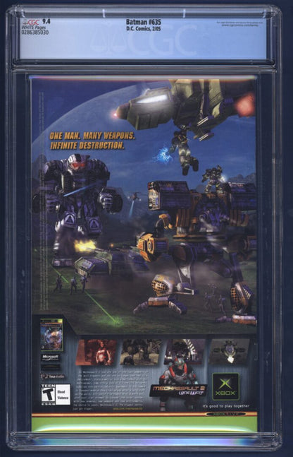 Batman #635  CGC 9.4  1st Jason Todd as Red Hood