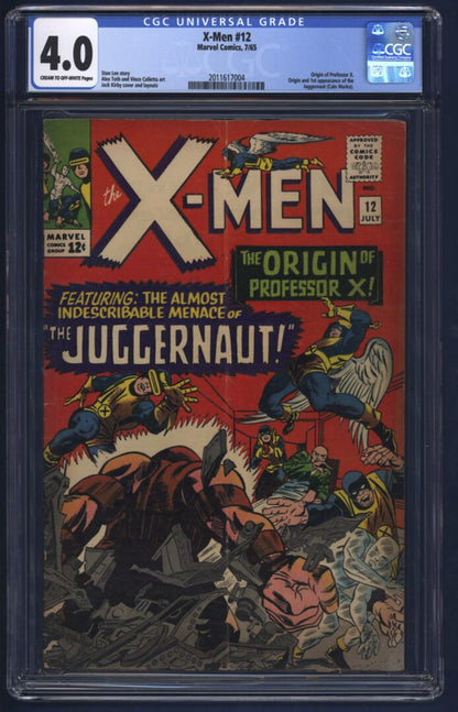 X-Men #12  CGC 4.0  1st appearance of Juggernaut